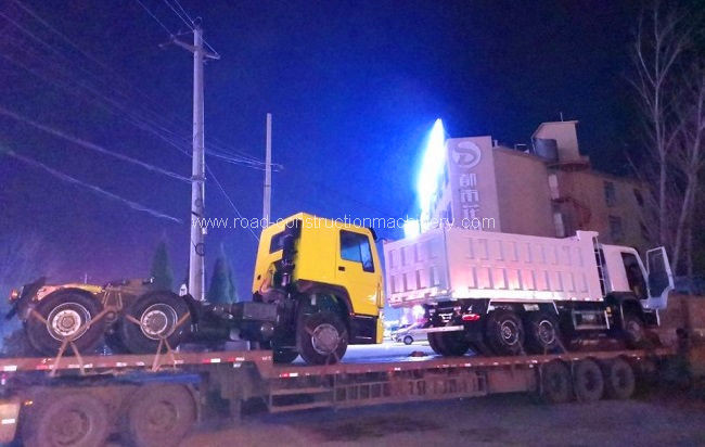 Dernière affaire concernant 1 unité a utilisé la tête de tracteur de HOWO et 1 camion à benne basculante utilisé par unité à DR Congo