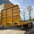 Max Payload 45Ton 4 Axle 40ft Transport Flat Bed Heavy Duty Semi Trailer